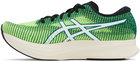 Asics Green & Yellow MAGIC SPEED 2 Sneakers