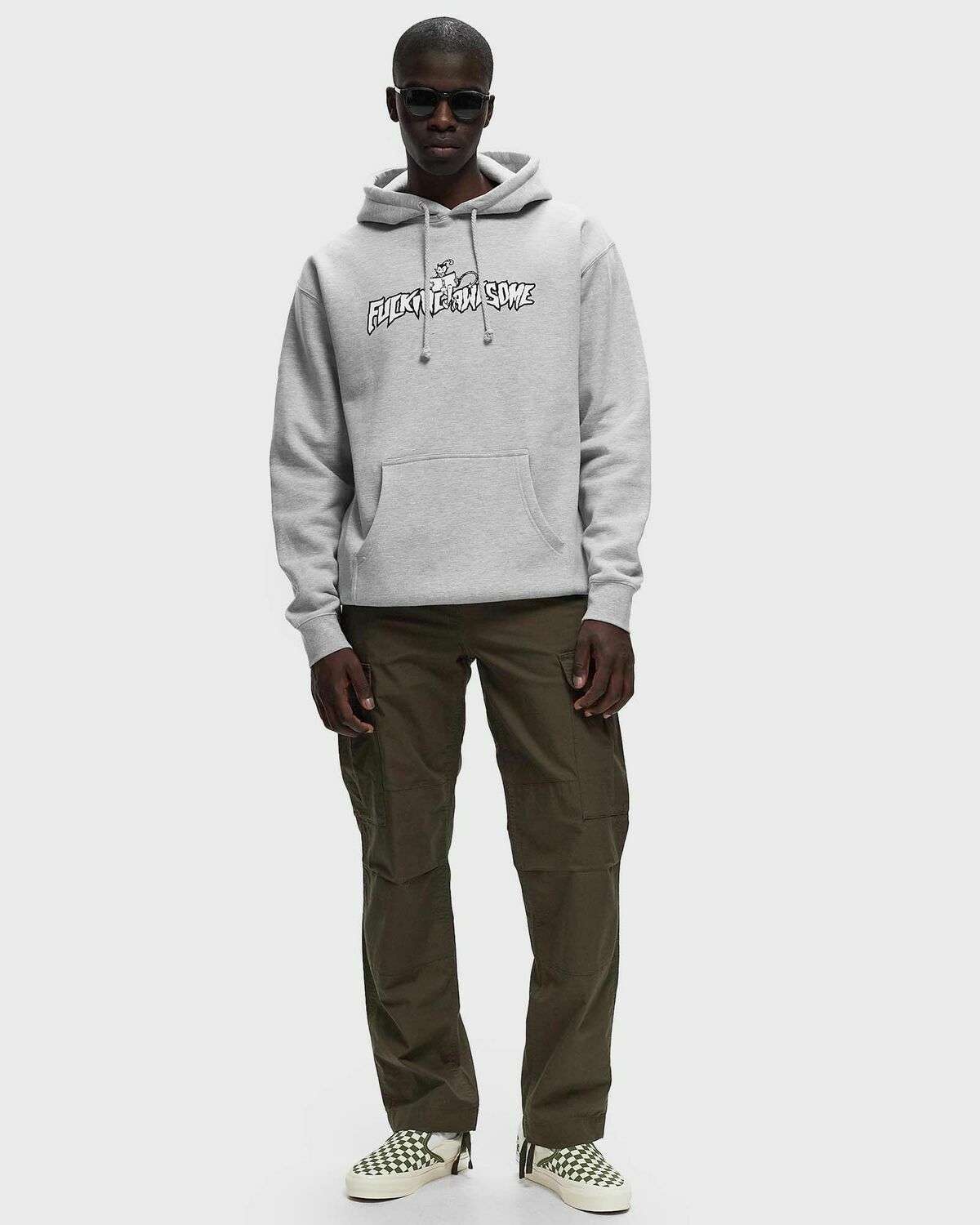 Fucking Awesome Sam Hill Hoodie Grey Hoodies