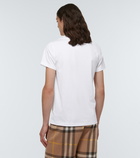 Burberry - Embroidered cotton T-shirt