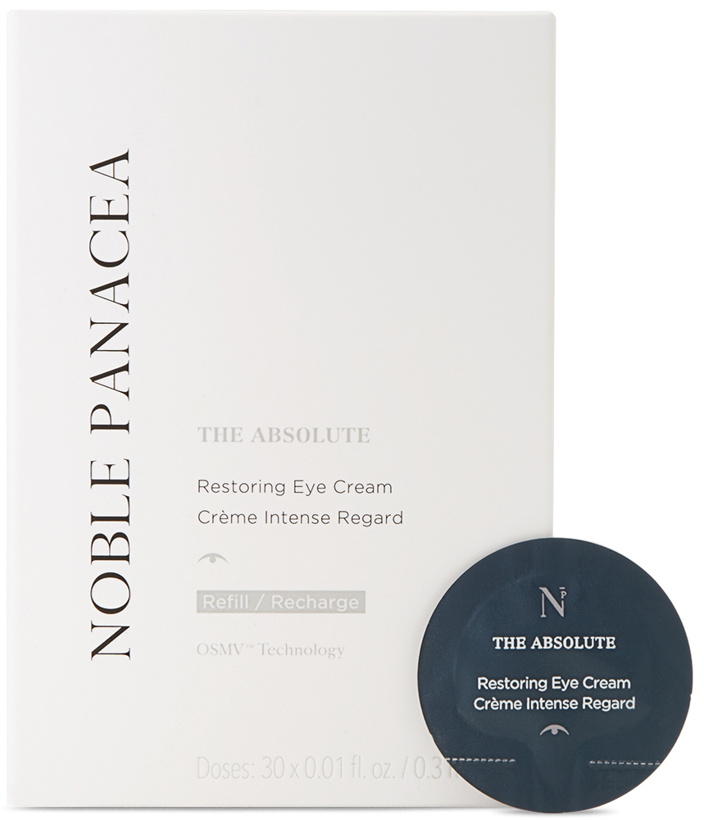 Photo: Noble Panacea The Absolute Restoring Eye Cream Refill, 30 x 0.3 mL