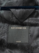 Favourbrook - Newport Slim-Fit Cotton-Velvet Jacket - Blue