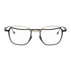 Kuboraum Black and Gold H71 GB Glasses