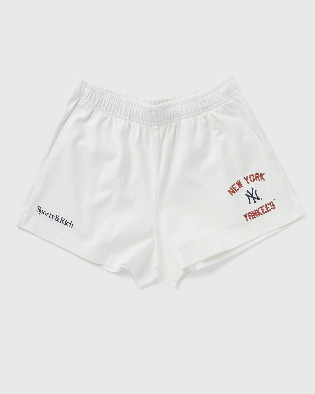 Sporty & Rich Homerun Disco Short White Womens Casual Short
