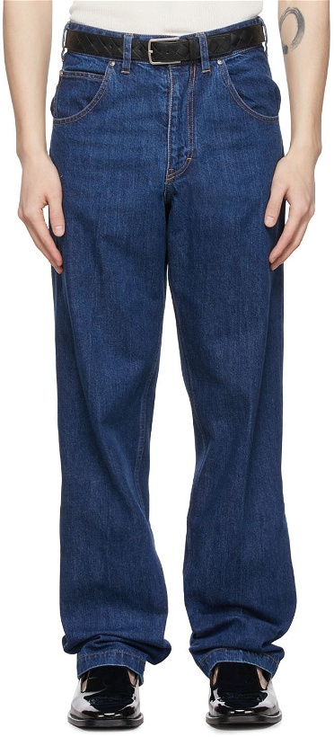 Photo: Commission SSENSE Exclusive Indigo Jeans