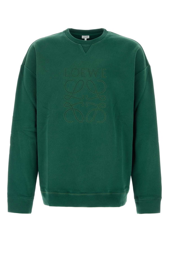 Photo: Loewe Dark Green Cotton Sweatshirt