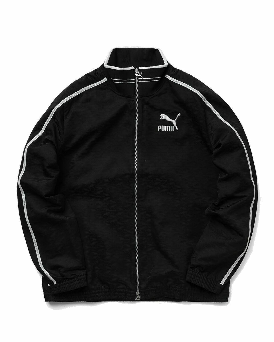 Photo: Puma Players  Lounge T7 Woven Track Jacket Black - Mens - Track Jackets