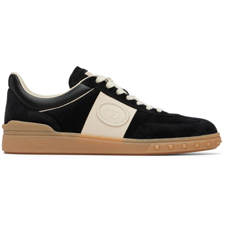 Photo: Valentino Garavani Black Upvillage Low Top Sneakers