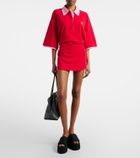 The Attico Cotton polo dress