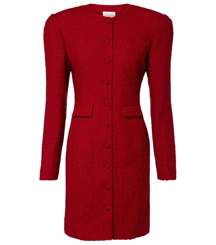 Photo: Magda Butrym Bouclé minidress