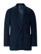 Drake's - Cotton-Corduroy Blazer - Blue