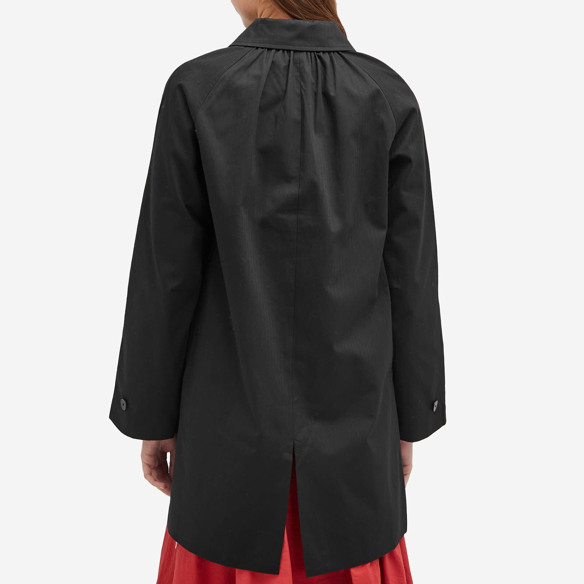 コート Peachy Den Cheri Mac Coat Peachy Den Women's Cheri Mac Coat in Onyx Peachy Den