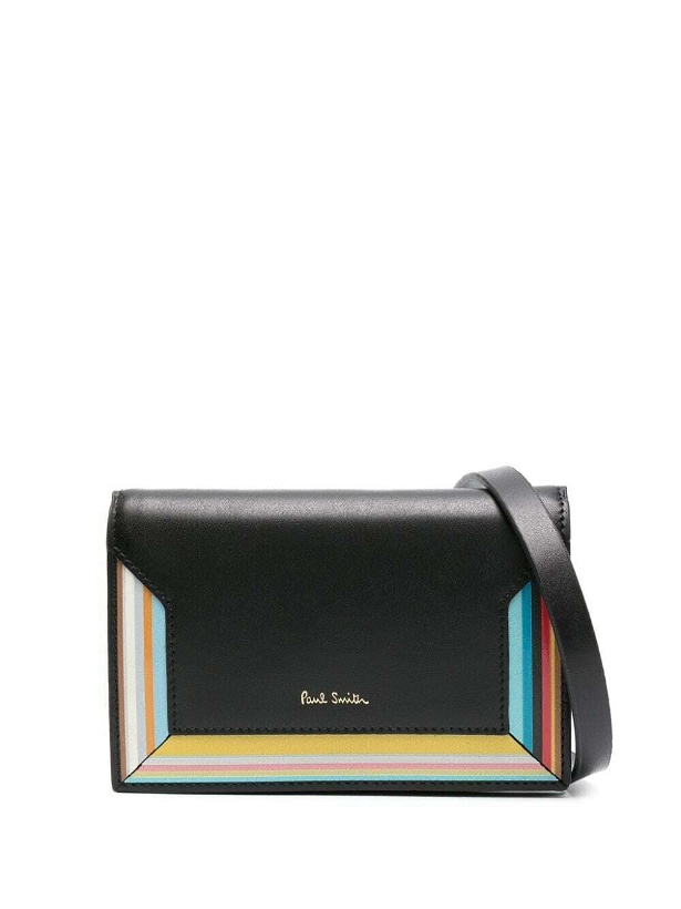 Photo: PAUL SMITH - Leather Wallet On Strap