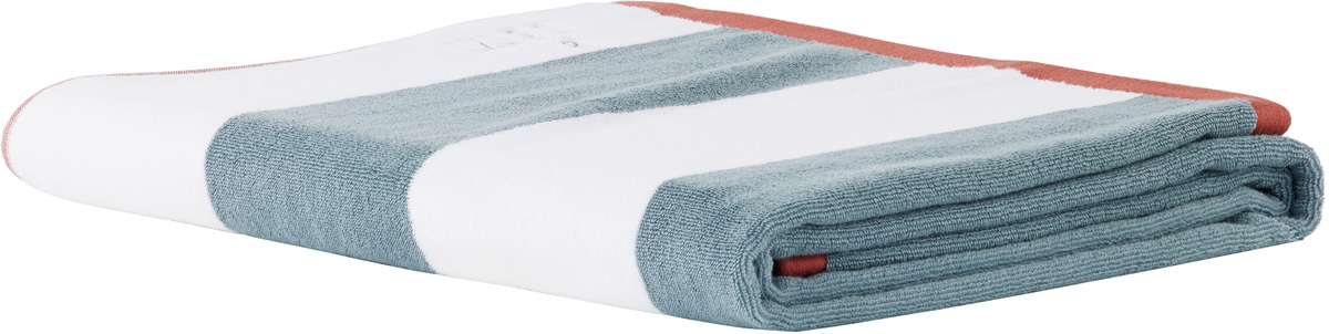 Soho Home White & Gray 'Miami' House Pool Towel