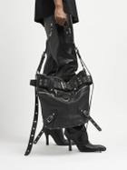 BALENCIAGA - Emo Leather Bucket Bag