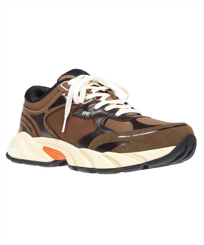 Photo: HERON PRESTON Block Stepper Suede Low-top Sneakers