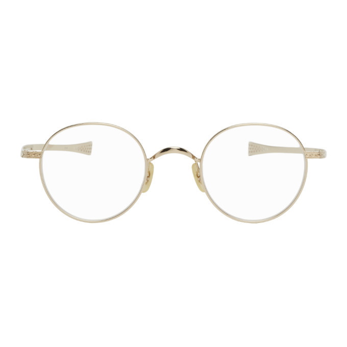 Eyevan 7285 Gold Balure Glasses Eyevan 7285