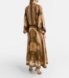 Zimmermann Mahon paisley silk midi dress