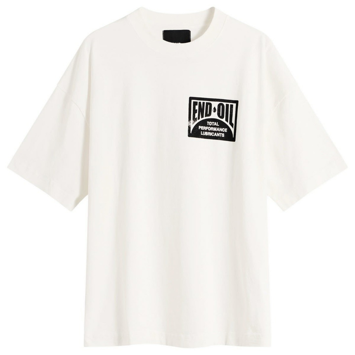 Photo: END. Oil T-Shirt in Ecru
