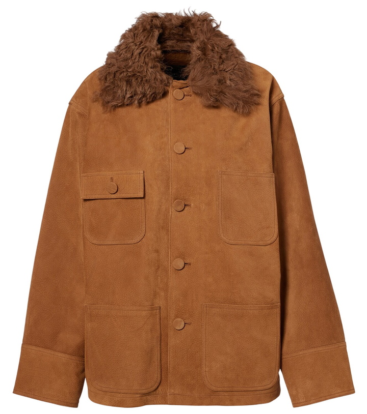 Photo: Plan C Oversized leather jacket