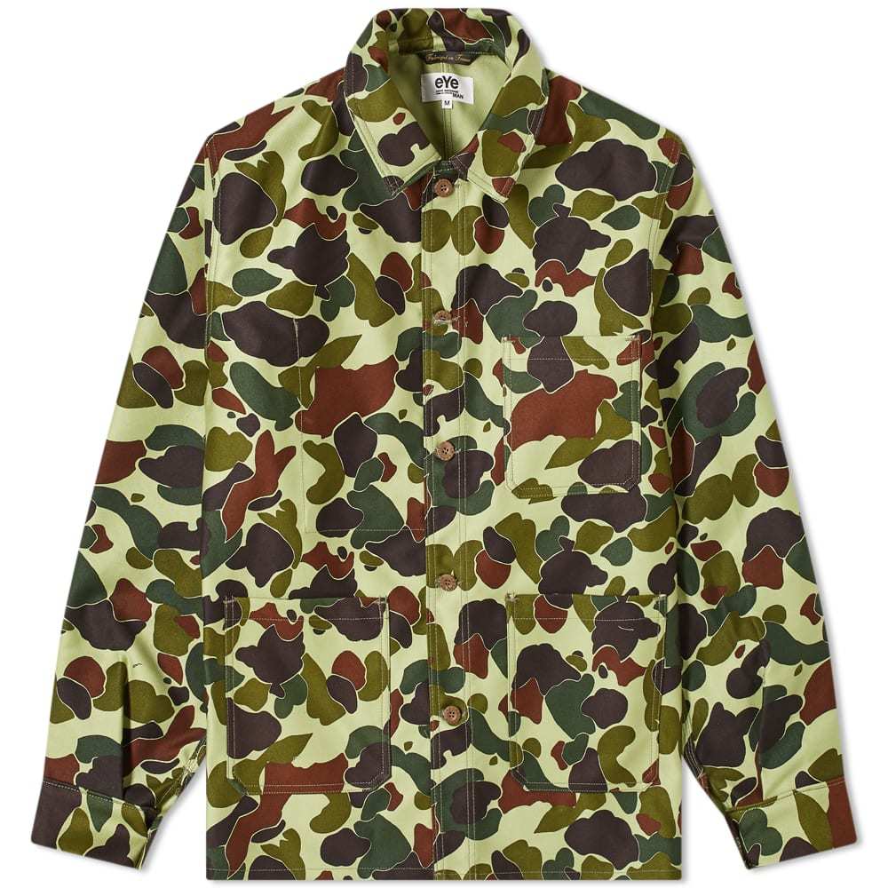 Junya Watanabe MAN x Le Laboureur Camo Eye Chore Jacket Junya Watanabe