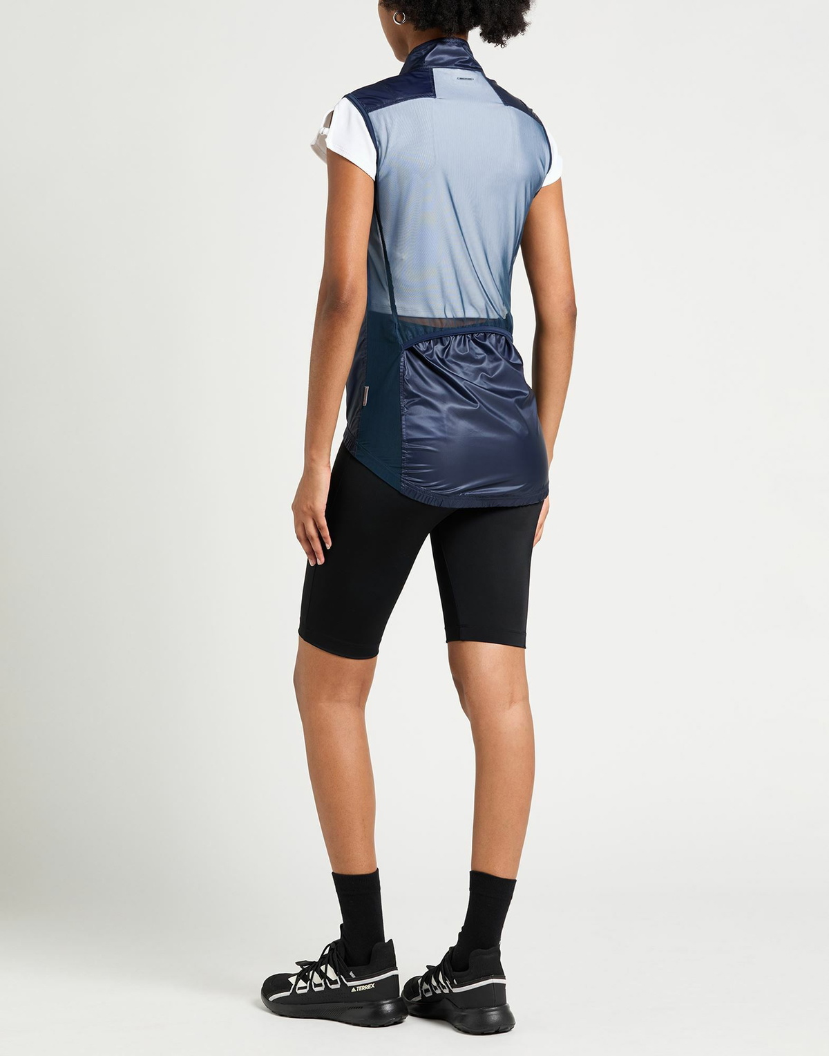 Café Du Cycliste Womens Vest in Navy