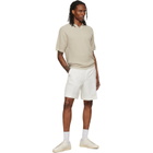 BOSS Beige Logo Patch Polo