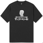 Brain Dead Men's Hidden Tech T-Shirt in Black