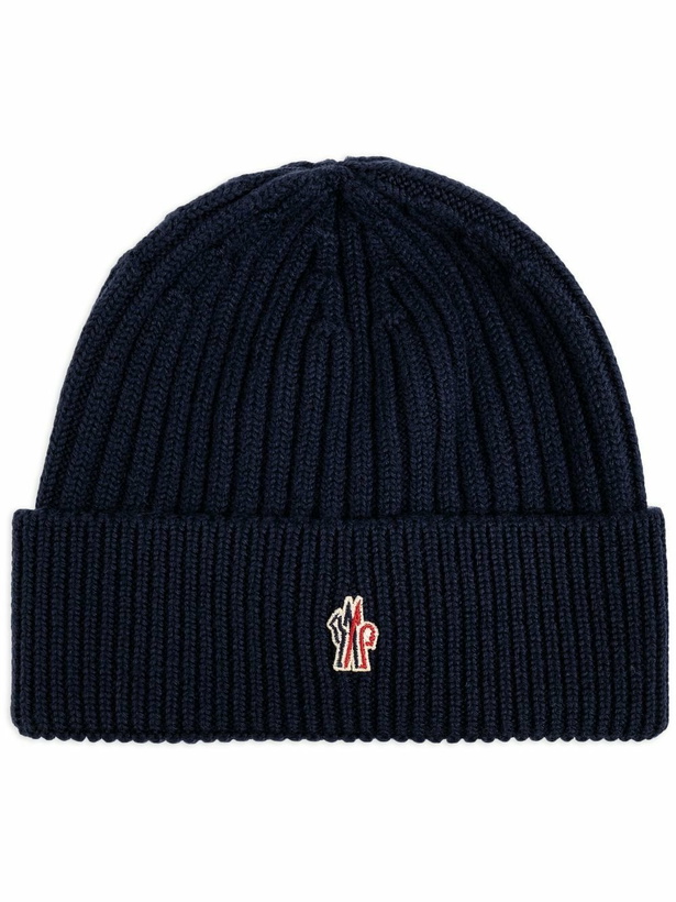 Photo: Moncler Grenoble Ribbed Beanie Hat