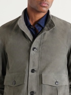Zegna - Suede Jacket - Gray