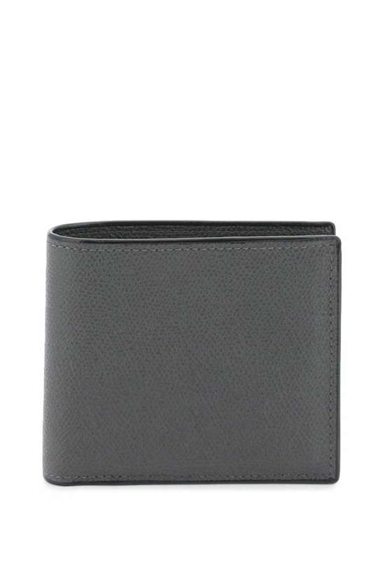 Photo: VALEXTRA leather bifold wallet Grey