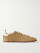 Officine Creative - Repertoire 001 Leather-Trimmed Suede Sneakers - Brown