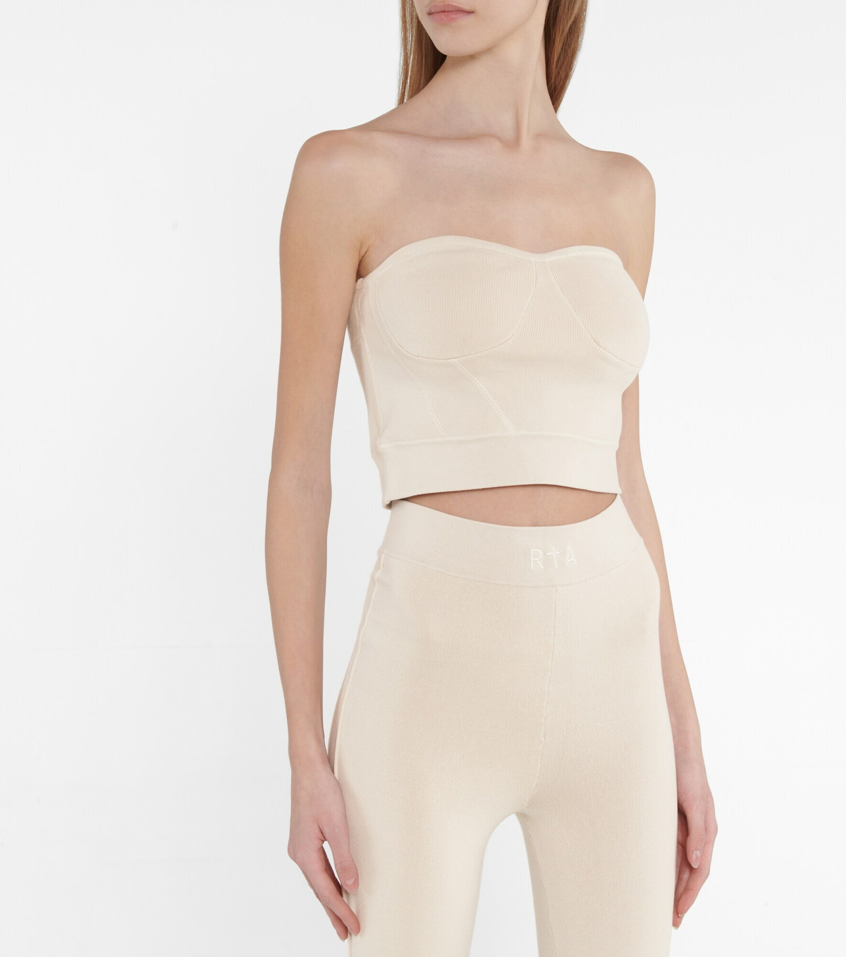 Rta - Nour stretch-cotton bustier