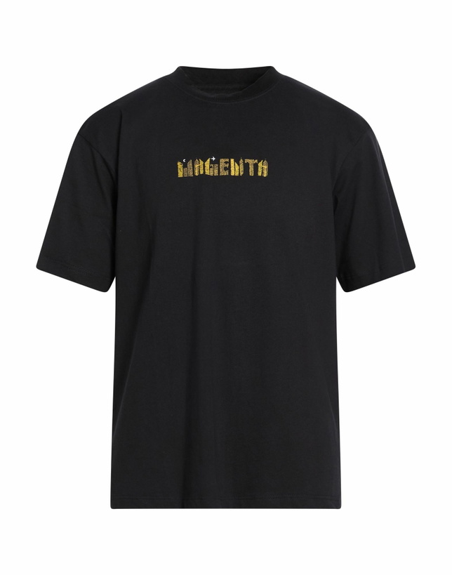 Photo: Magenta Mens T-shirt in Black