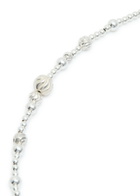 Sapir Bachar Eternity Beaded Sterling Silver Necklace - One Size