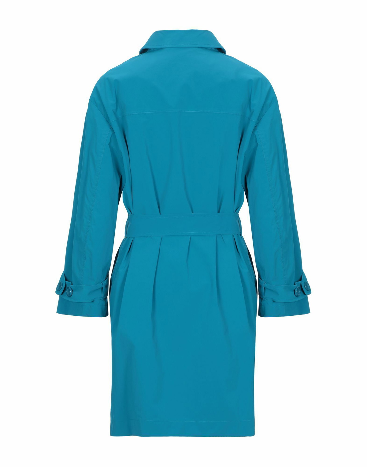 Herno Womens Overcoat & Trench Coat Turquoise
