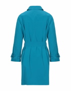 Herno Womens Overcoat & Trench Coat Turquoise