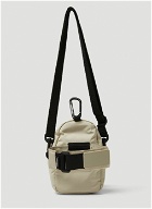 Mini Backpack Crossbody Bag in Cream