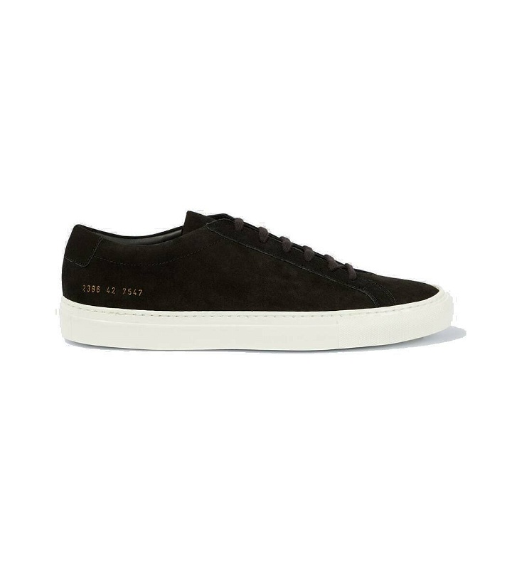 Photo: Common Projects Achilles suede sneakers