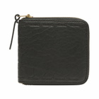Visvim Men's Leather Bi-Fold Wallet in Black 