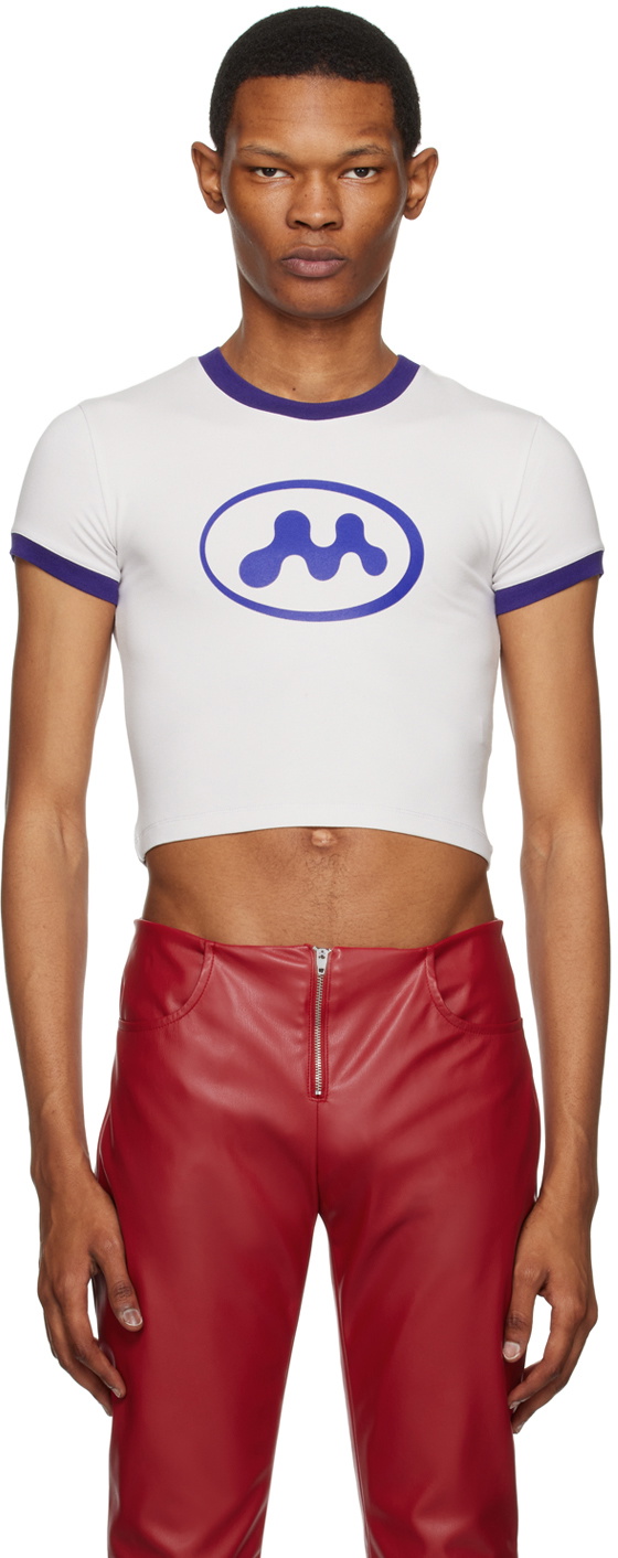 Mowalola White Walkman T-Shirt Mowalola