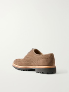 Mr P. - Suede Brogues - Neutrals