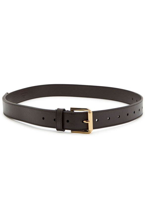 Photo: Givenchy Leather Belt Chocolate