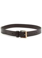 Givenchy Leather Belt Chocolate