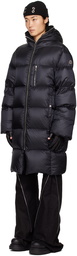 Rick Owens Black Moncler Edition Down Coat