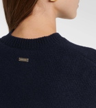 Ferragamo Cutout cashmere-blend sweater