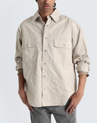 Palm Angels Mens Jacket in Beige