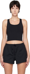 Girlfriend Collective Black Bella Sport Top