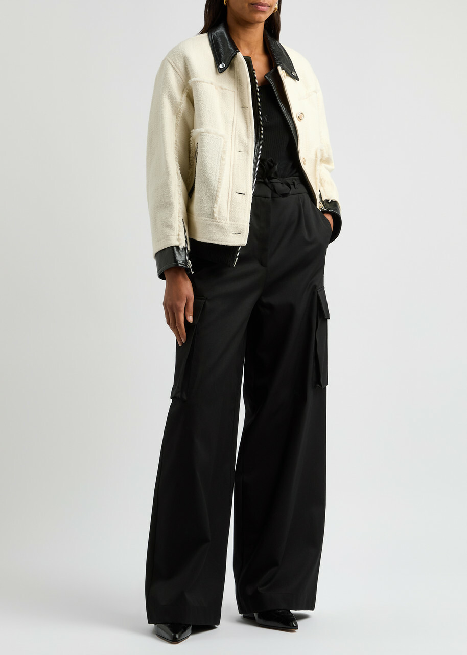 3.1 Phillip Lim Boucle Tweed Jacket Ivory 3.1 Phillip Lim