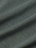 Incotex - Zanone Slim-Fit Cashmere and Silk-Blend T-Shirt - Blue