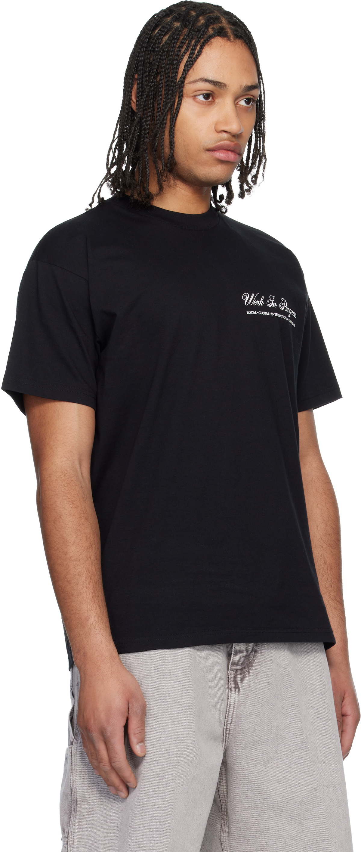 Carhartt Work In Progress Black Cloud Heart T-shirt